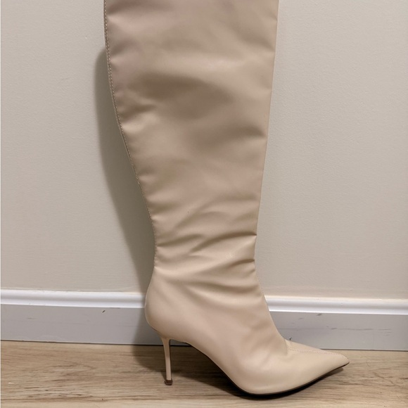 Zara Heeled Knee-High Boots - Picture 8 of 9